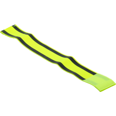 ARM BAND with Reflective Stripe in Yellow