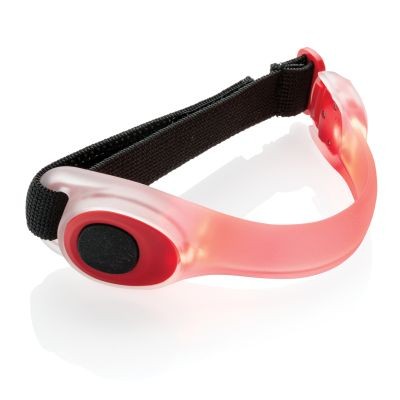 SAFETY LED STRAP in Red