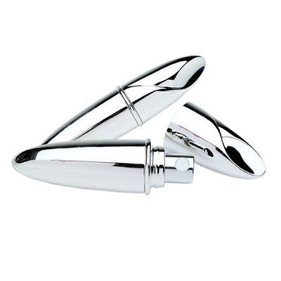 PETAL LADIES METAL PERFUME ATOMIZER in Silver