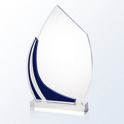 ACRYLIC BLUE FRAME AWARD