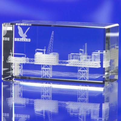 BEVELLED RECTANGULAR GLASS BLOCK