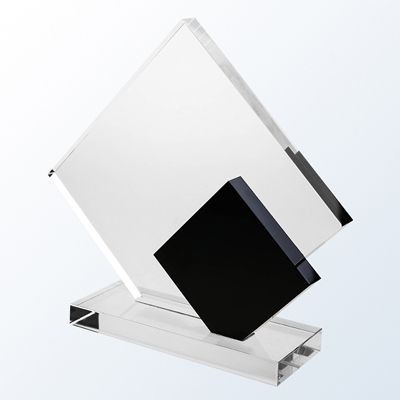 BLACK DOUBLE DIAMOND OPTICAL CRYSTAL