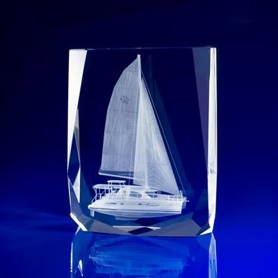CHAMONIX FACET CUT CRYSTAL AWARD
