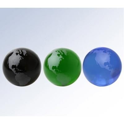 COLOURED GLOBE FROSTED CONTINENT AWARD