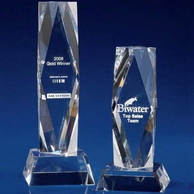 CRYSTAL GLASS PRESIDENT AWARD OR TROPHY AWARD