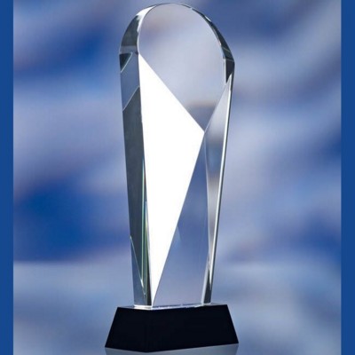CUT GLASS AWARD TROPHY
