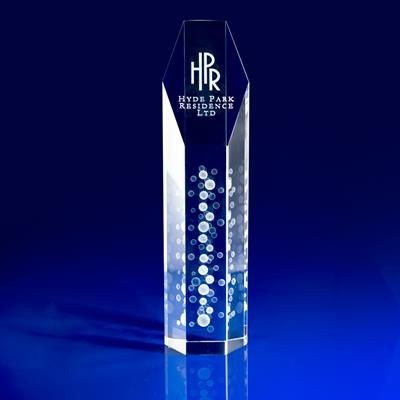 HEXAGON CRYSTAL GLASS AWARD
