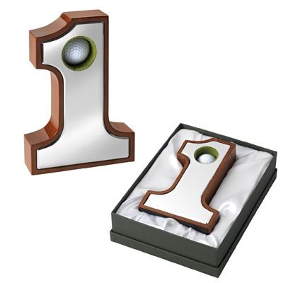 HOLE-IN-ONE AWARD with Golf Ball in Luxury Box