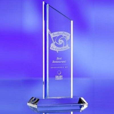 MEDIUM BLUE STRIPE AWARD TROPHY