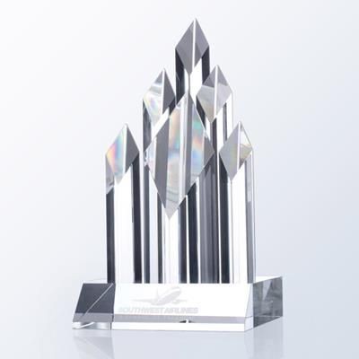 OPTICAL CRYSTAL GLASS FIVE STAR DIAMOND AWARD