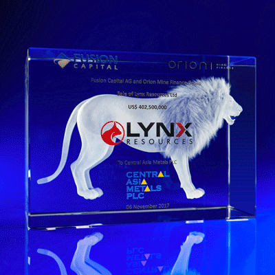 RECTANGLE CRYSTAL GLASS AWARD with 3D Laser Engraving