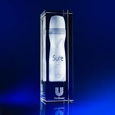 RECTANGULAR CRYSTAL AWARD