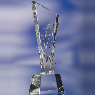 STAR EXPLOSION GLASS AWARD TROPHY