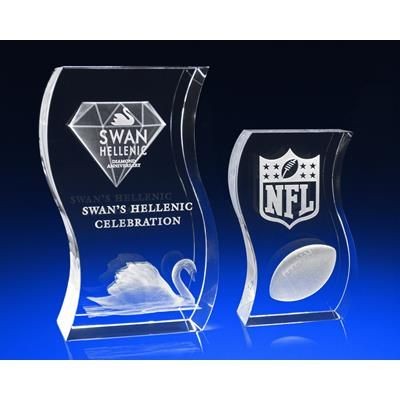 WAVE GLASS AWARD TROPHY