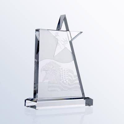 WAVING STAR GLASS AWARD
