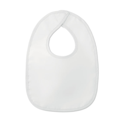 BABY BIB in Cotton in White