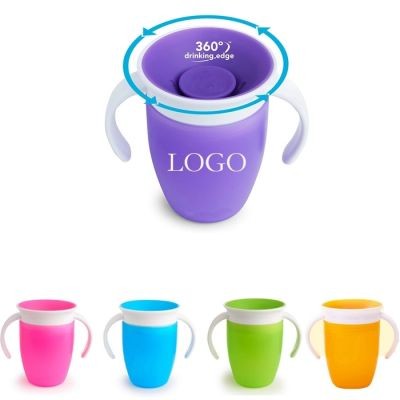 8OZ SILICONE BABY TRAINER CUP