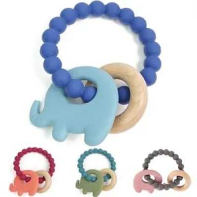SILICONE BABY TEETHER