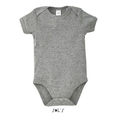BAMBINO BABY BODYSUIT in Grey
