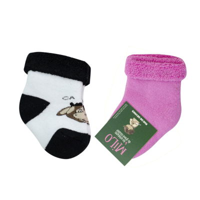 PREMIUM ORGANIC INFANT BABY THERMAL INSULATED WINTER SUSTAINABLE SOCKS