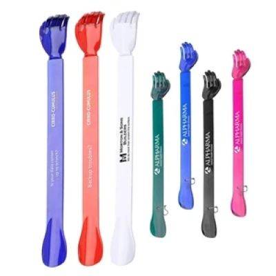 PLASTIC BACK SCRATCHER with Shoehorn
