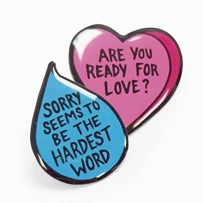 20MM PRINTED LAPEL PIN