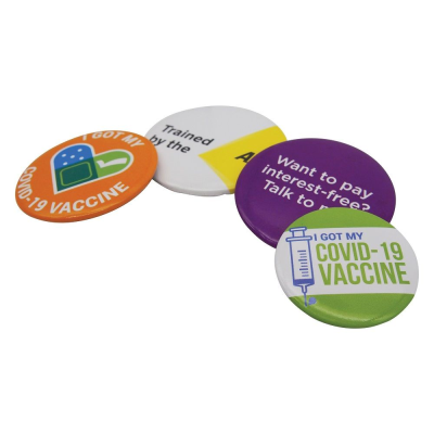 BUTTON BADGE (UK MADE: 75MM)