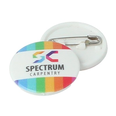 DOME BASED BADGE 25MM ROUND