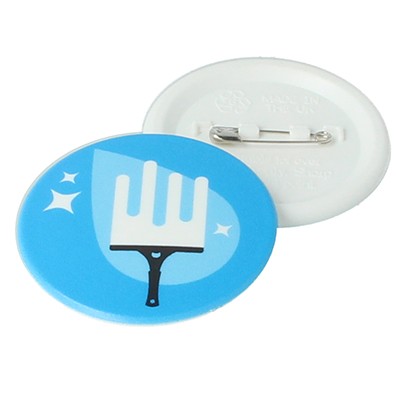 DOME BASED BADGE 45MM ROUND