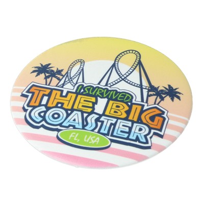 DOME BASED BADGE 75MM ROUND