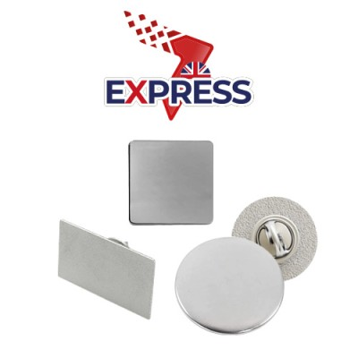 EXPRESS PIN BADGE  in Silver