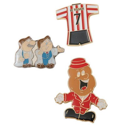 IRON SOFT ENAMEL LAPEL PIN BADGE