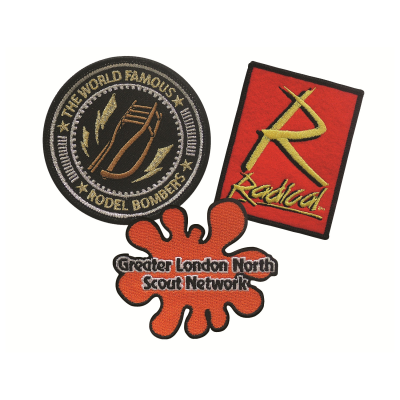 MACHINE EMBROIDERED BADGES