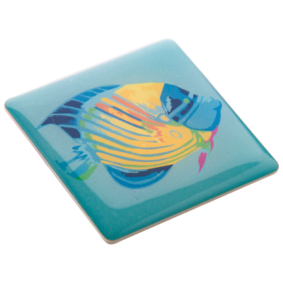 MAGNETIC BADGE in White