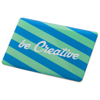 MAGNETIC BADGE in White