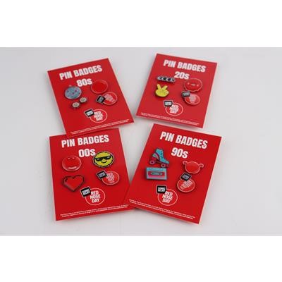 PREMIUM STAINLESS IRON PIN BADGE with Secure Butterfly Clasp