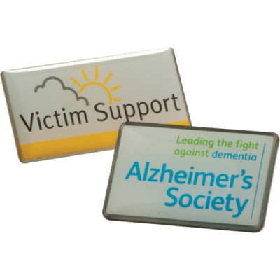 PRINTED ALUMINIUM METAL BADGE (20MM)