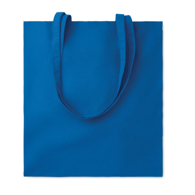 140GR & M² COTTON SHOPPER TOTE BAG in Blue