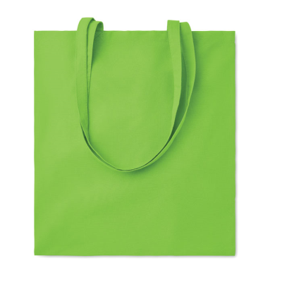 140GR & M² COTTON SHOPPER TOTE BAG in Green