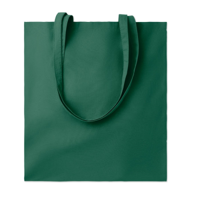 140GR & M² COTTON SHOPPER TOTE BAG in Green