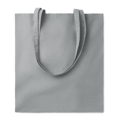 140GR & M² COTTON SHOPPER TOTE BAG in Grey