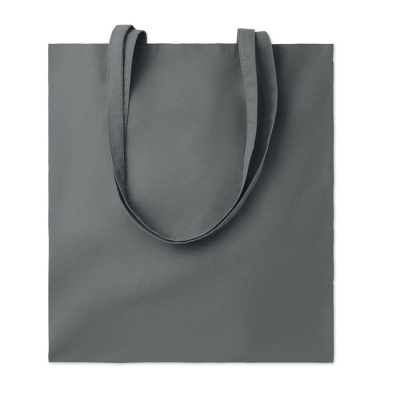 140GR & M² COTTON SHOPPER TOTE BAG in Grey