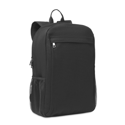 15 INCH LAPTOP BACKPACK RUCKSACK in Black