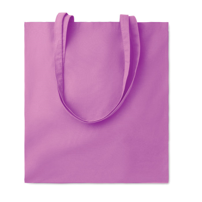 180GR & M² COTTON SHOPPER TOTE BAG in Purple