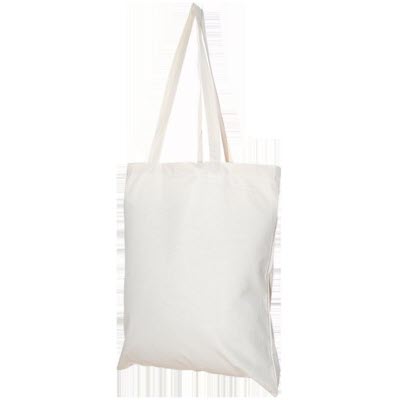 5OZ NATURAL COTTON SHOPPER in Natural