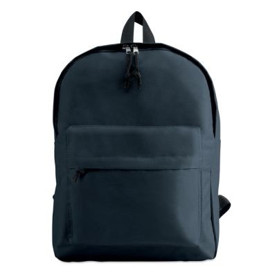 600D POLYESTER BACKPACK RUCKSACK in Blue