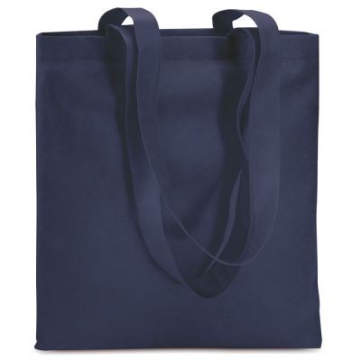 80GR & M² NONWOVEN SHOPPER TOTE BAG in Blue