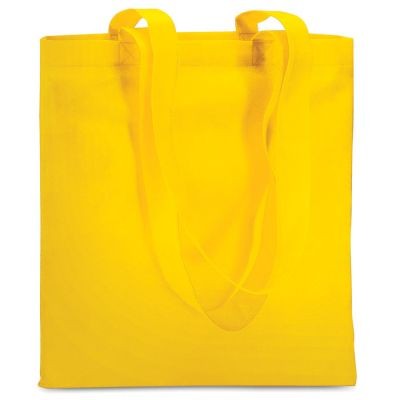 80GR & M² NONWOVEN SHOPPER TOTE BAG in Yellow