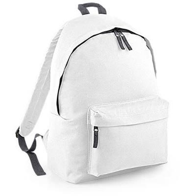 ADLINGTON 600D POLYESTER BACKPACK RUCKSACK RUCKSACK in White