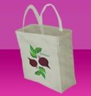 ARLEY ORGANIC COTTON SHOPPER TOTE BAG with Gusset